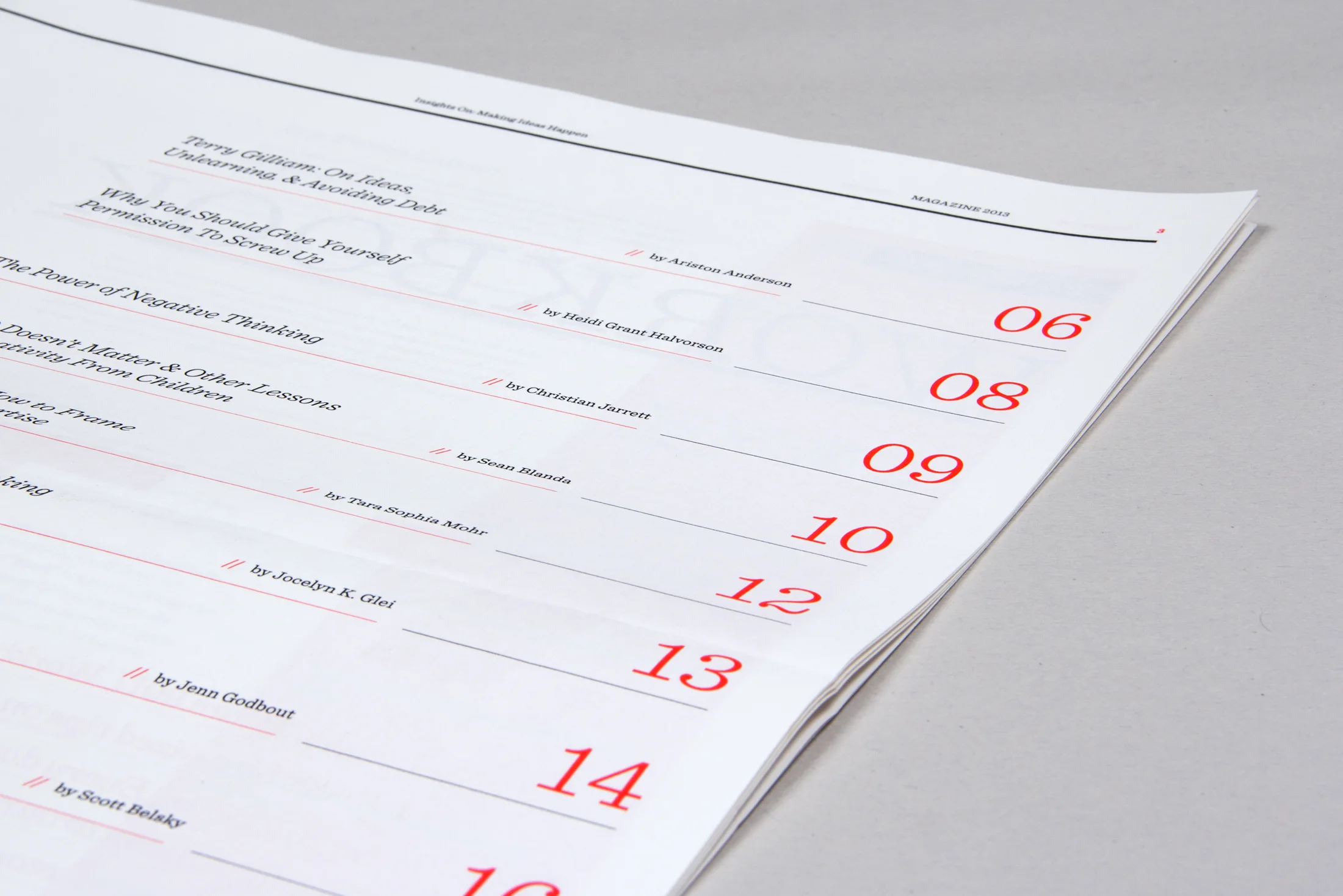 99U 2013 — Magazine — 99U-_0004_magazine
