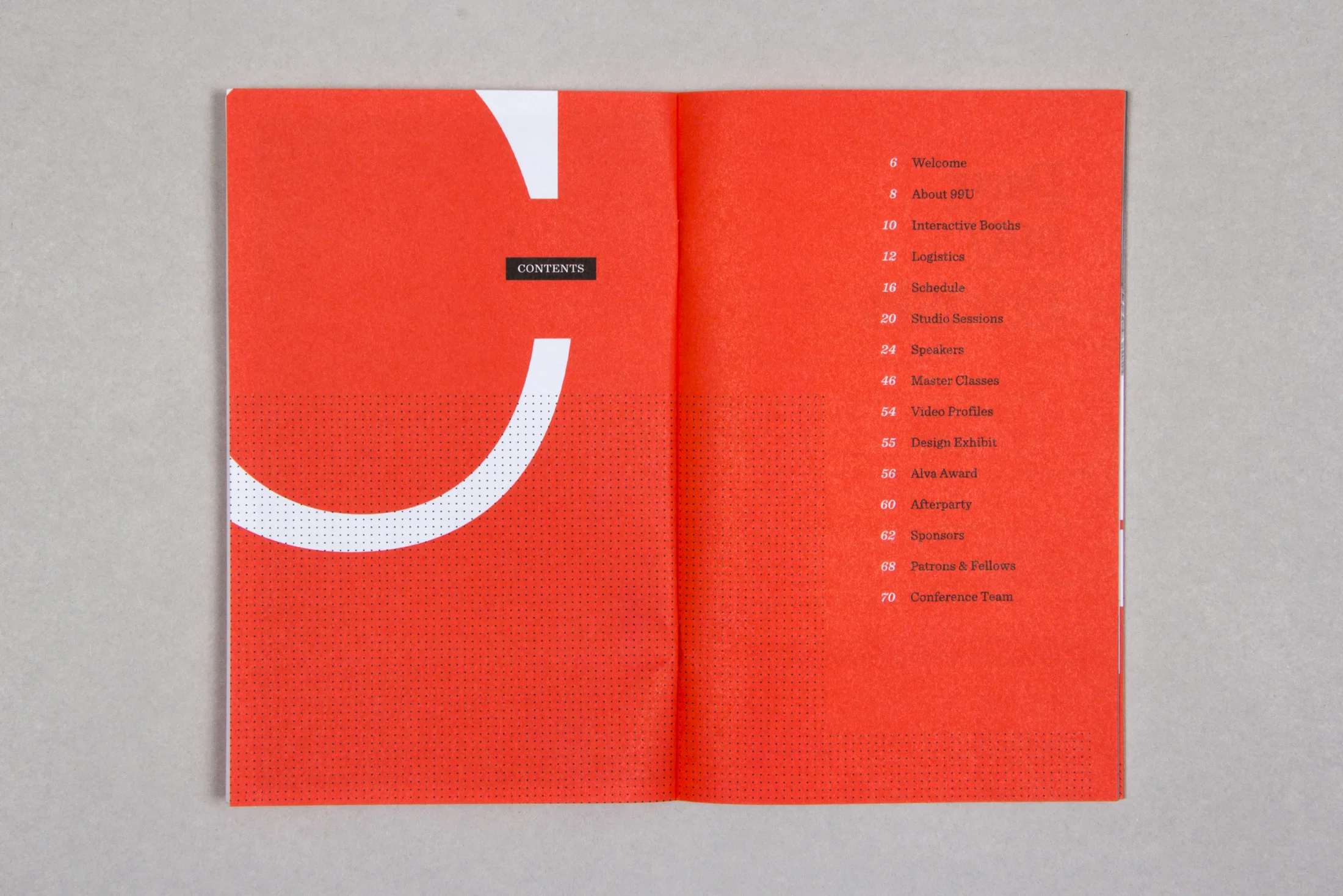 99U 2013 — Program — 99U-_0011_program