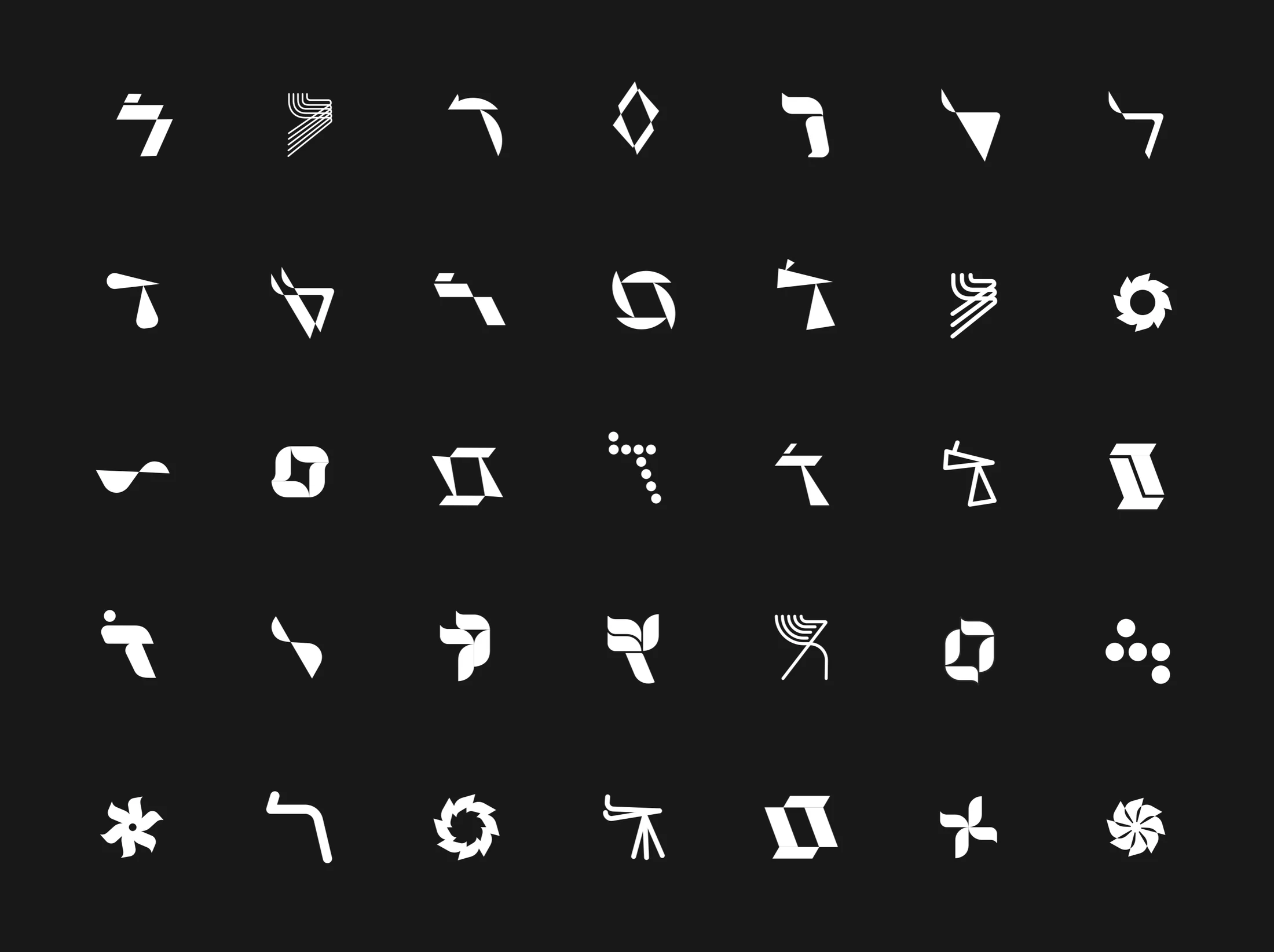 Dalet — identity and symbol studies