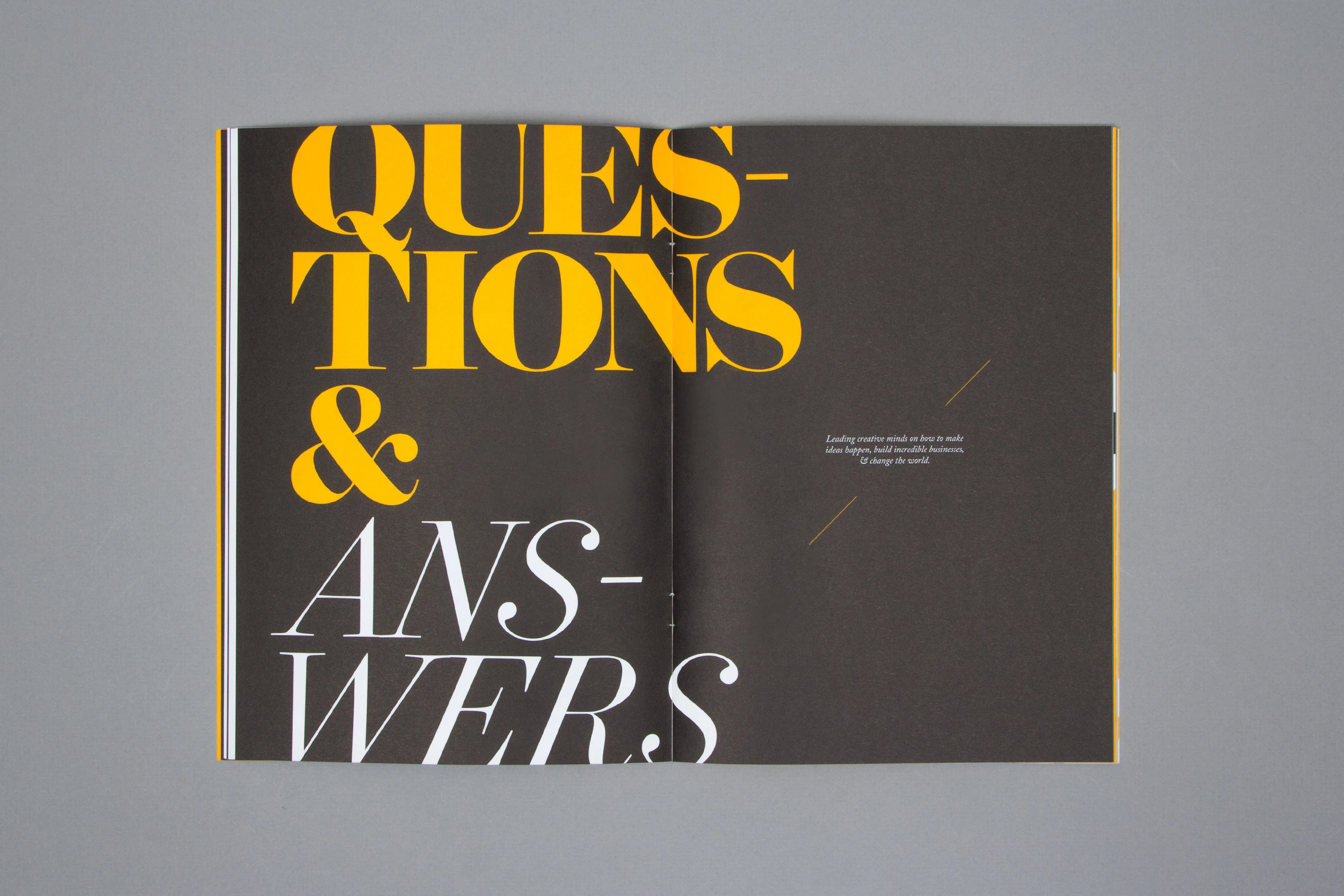 99U Quarterly — Spring — editorial, art direction, behance, image 11