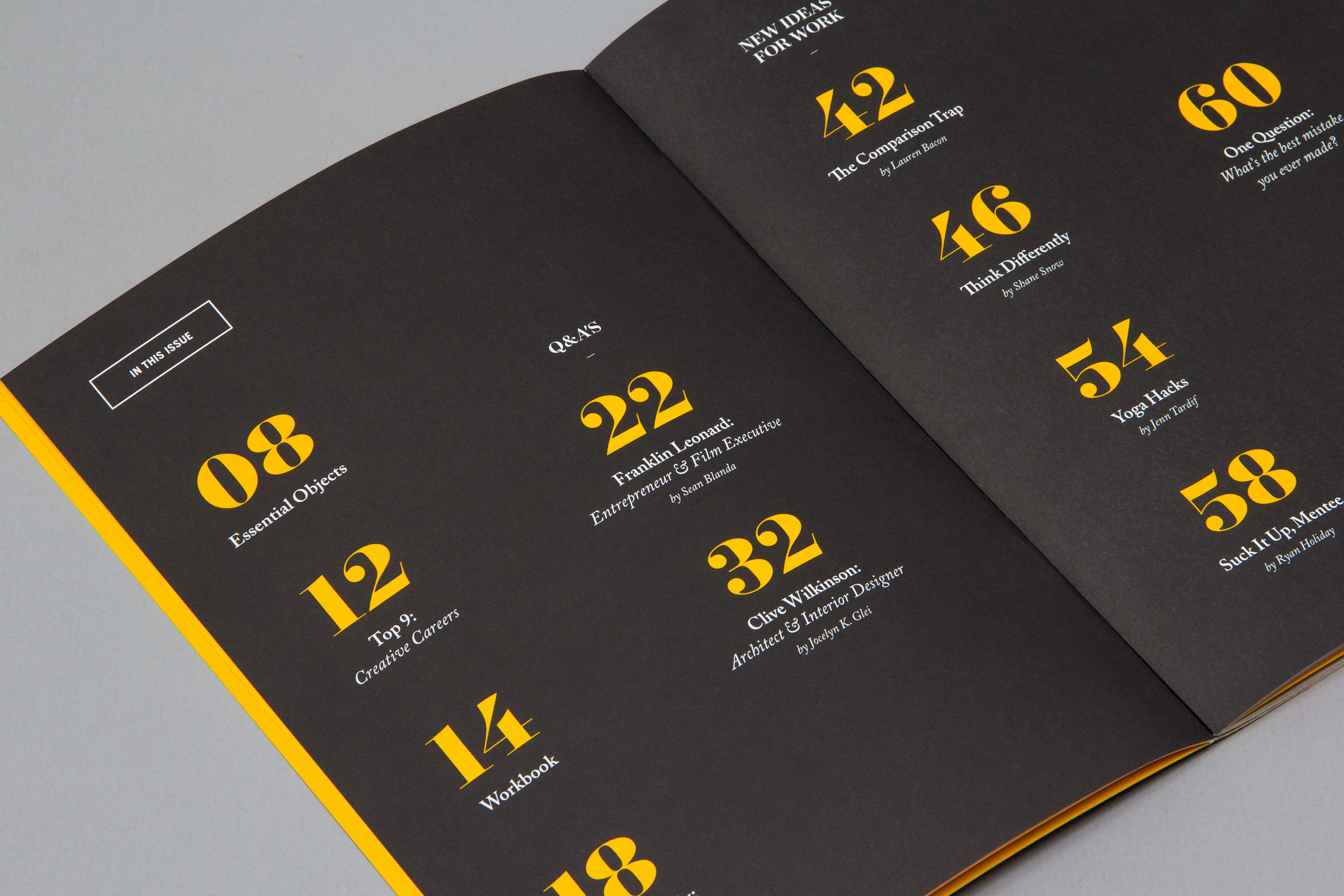99U Quarterly — Spring — editorial, art direction, behance, image 3