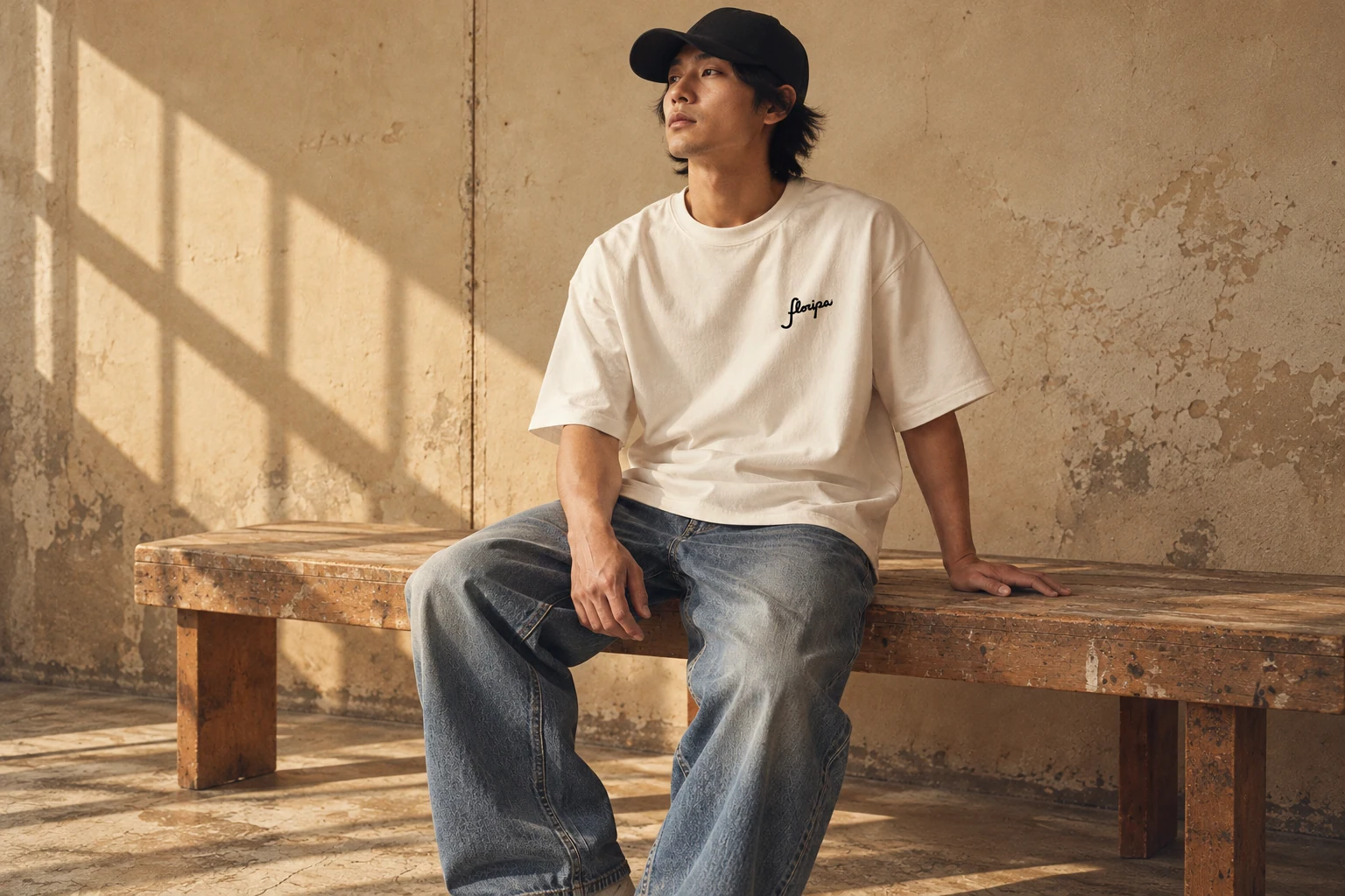 floripa off white tee landscape
